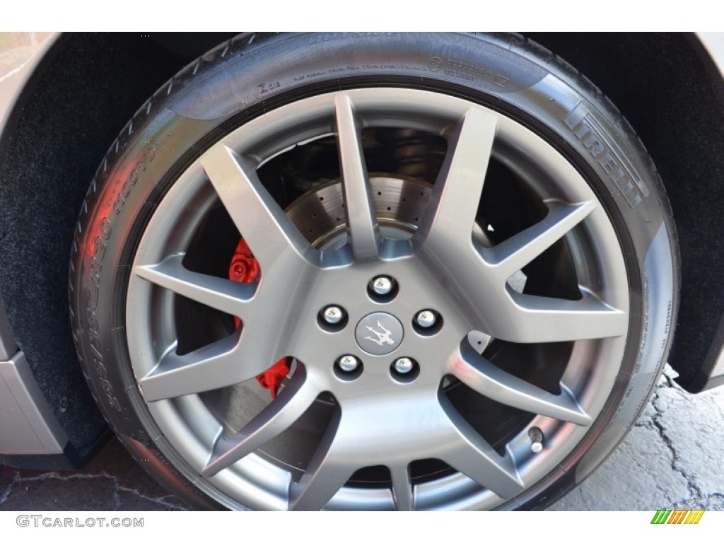 2009 GranTurismo  - Grigio Alfieri (Grey) / Rosso Corallo photo #39