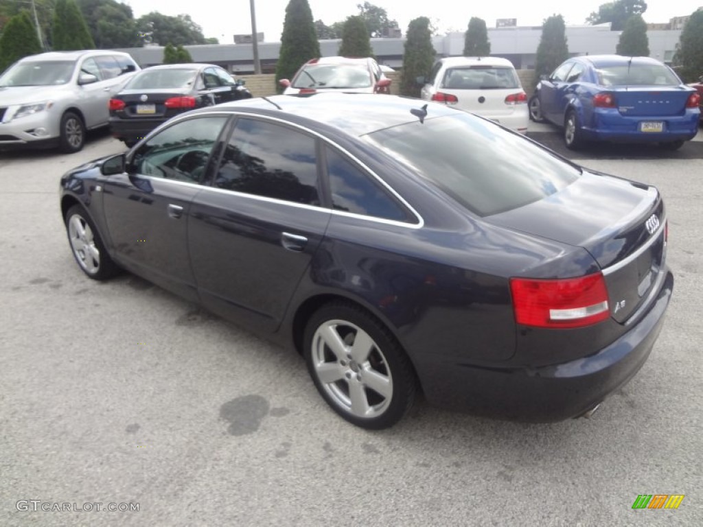 2008 A6 3.2 quattro Sedan - Daytona Grey Pearl Effect / Black photo #9