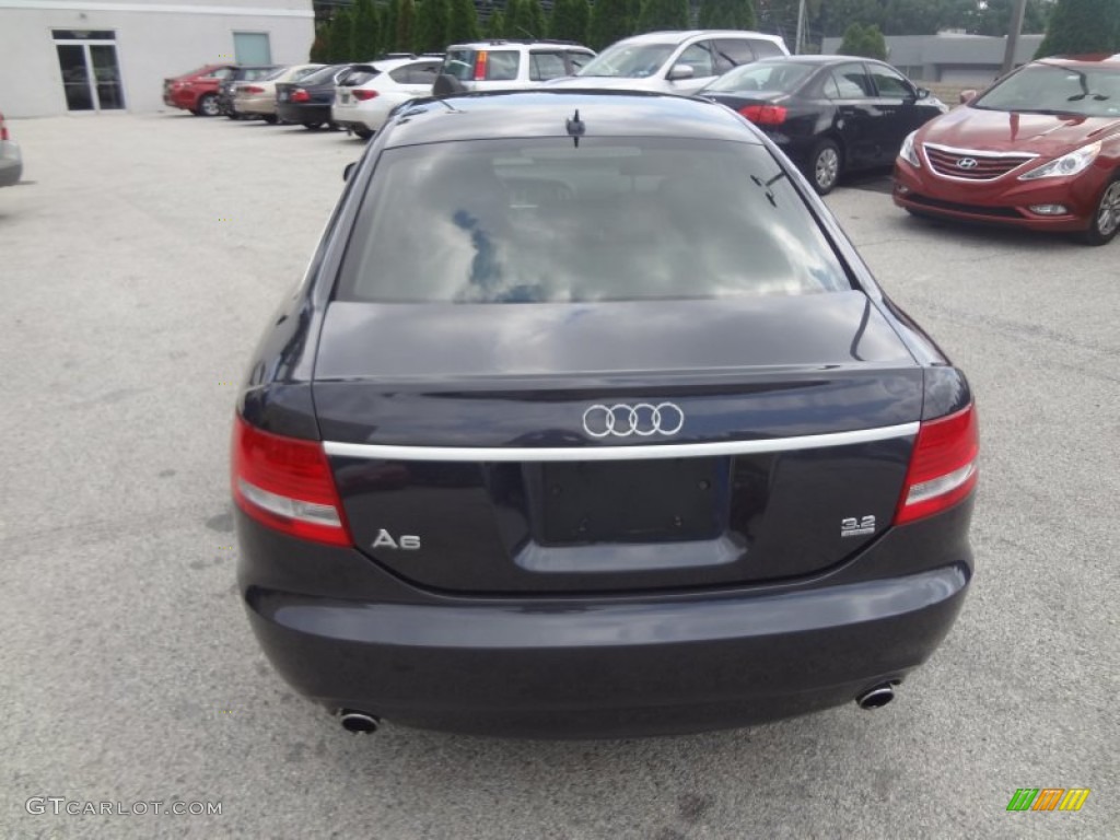 2008 A6 3.2 quattro Sedan - Daytona Grey Pearl Effect / Black photo #10