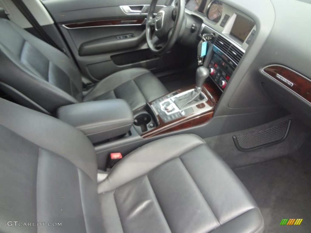 2008 A6 3.2 quattro Sedan - Daytona Grey Pearl Effect / Black photo #13