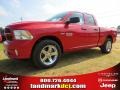 Flame Red 2014 Ram 1500 Express Quad Cab