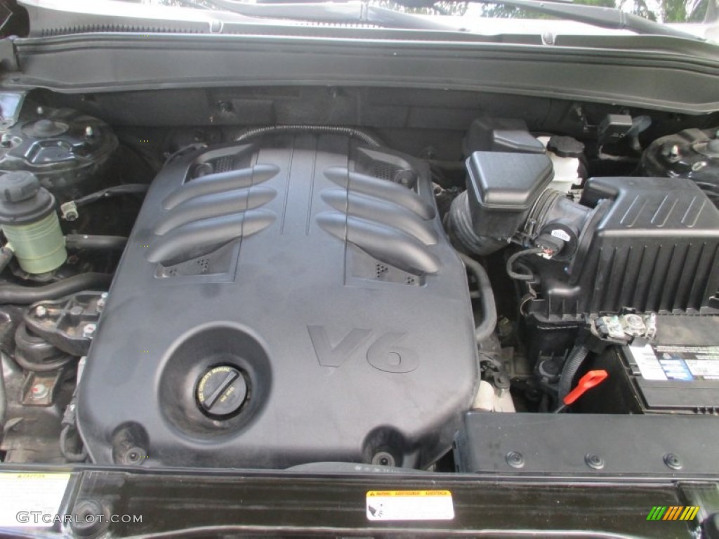 2009 Hyundai Santa Fe Limited 3.3 Liter DOHC 24-Valve V6 Engine Photo #96038031