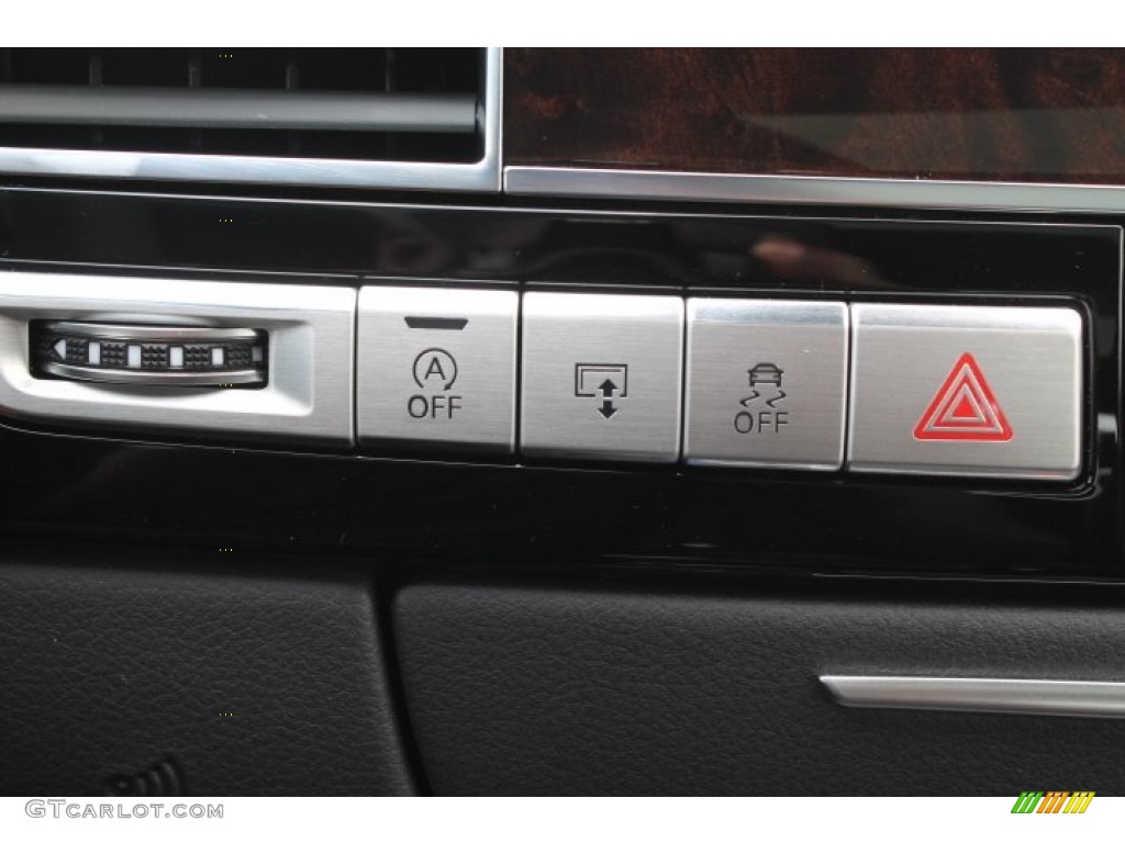 2015 A8 L TDI quattro - Monsoon Gray Metallic / Black photo #18