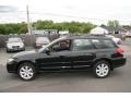 2008 Obsidian Black Pearl Subaru Outback 2.5i Wagon  photo #8