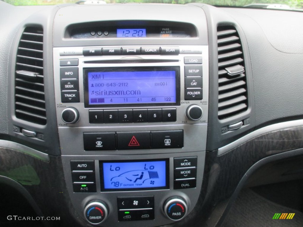 2009 Hyundai Santa Fe Limited Controls Photos