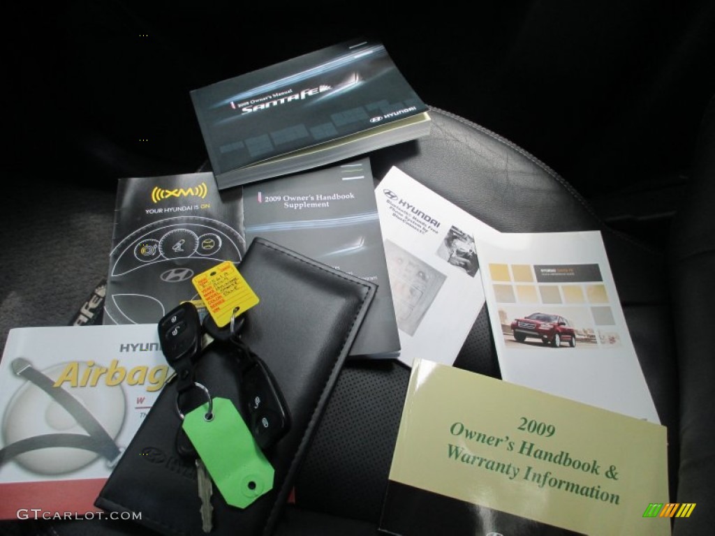 2009 Hyundai Santa Fe Limited Books/Manuals Photo #96038763