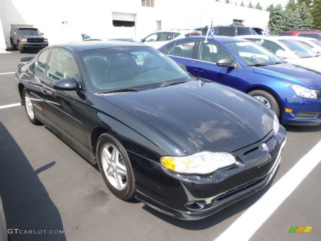 2004 Monte Carlo Supercharged SS - Black / Ebony Black photo #1