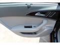 Titanium Gray 2015 Audi A6 3.0T Prestige quattro Sedan Door Panel