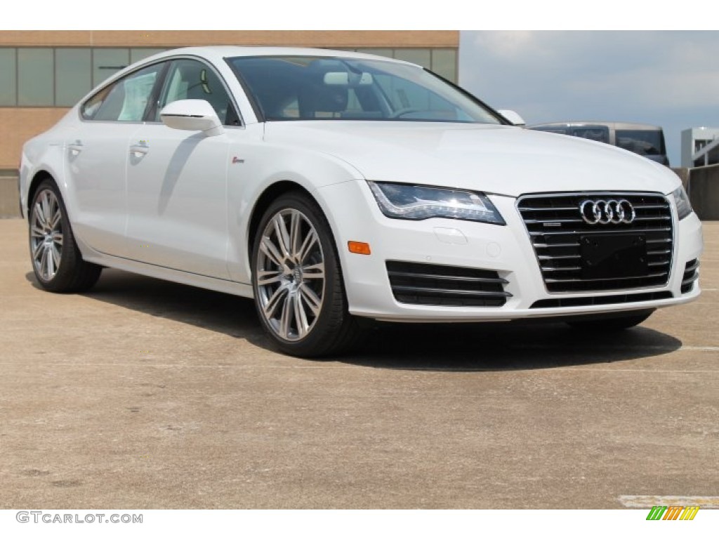 Ibis White 2015 Audi A7 3.0T quattro Premium Plus Exterior Photo #96041025