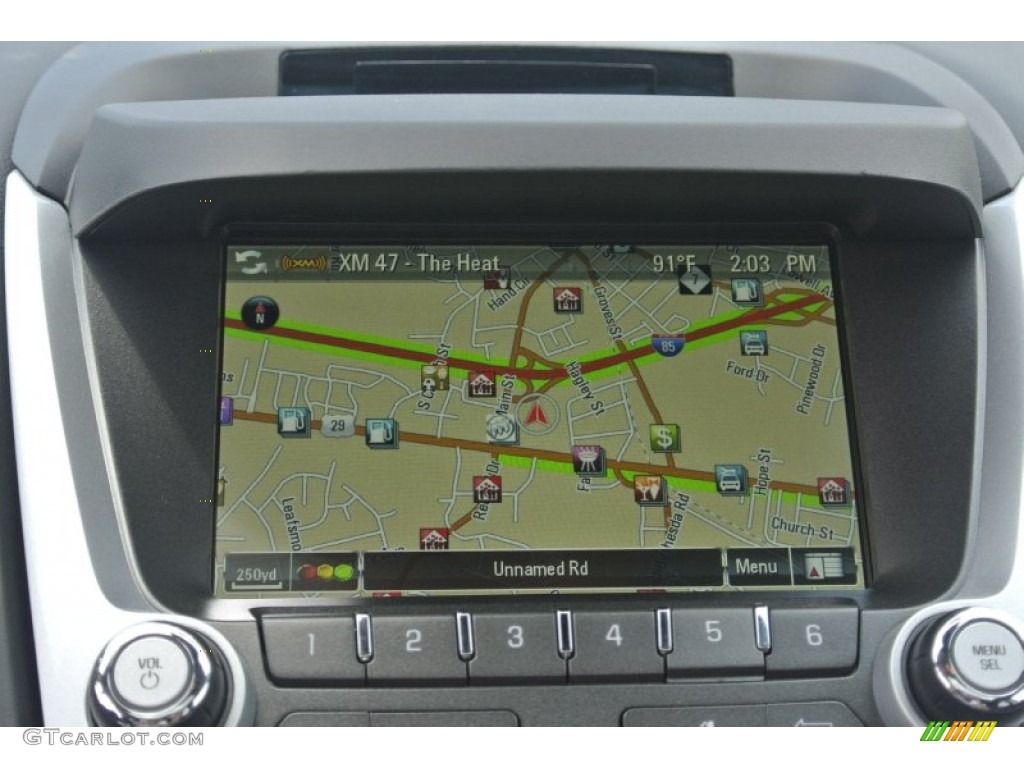 2014 GMC Terrain Denali Navigation Photos