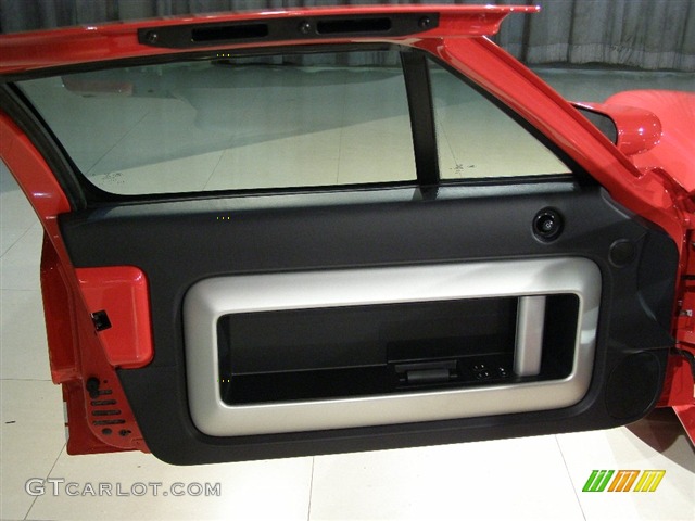2006 Ford GT Standard GT Model Ebony Black Door Panel Photo #96044