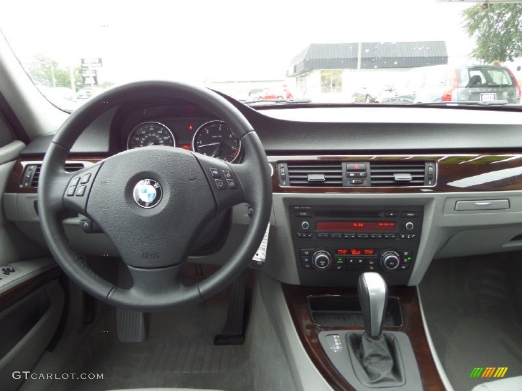 2011 3 Series 335d Sedan - Space Gray Metallic / Gray Dakota Leather photo #10