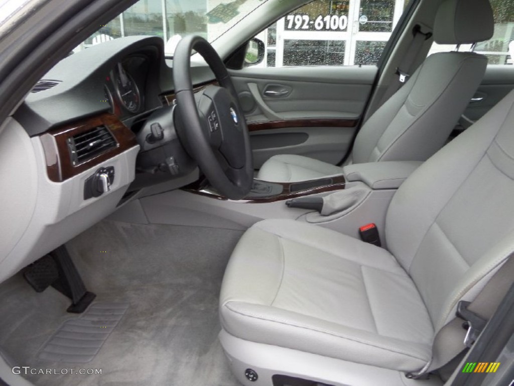 2011 3 Series 335d Sedan - Space Gray Metallic / Gray Dakota Leather photo #11