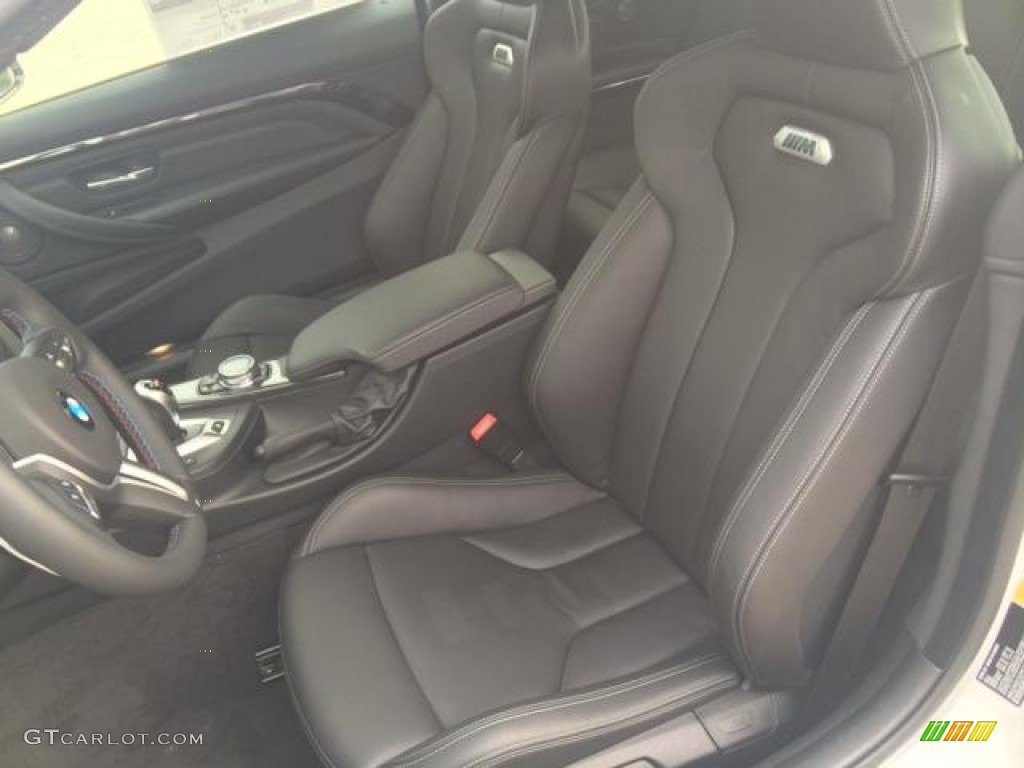 Black Interior 2015 BMW M4 Coupe Photo #96044361