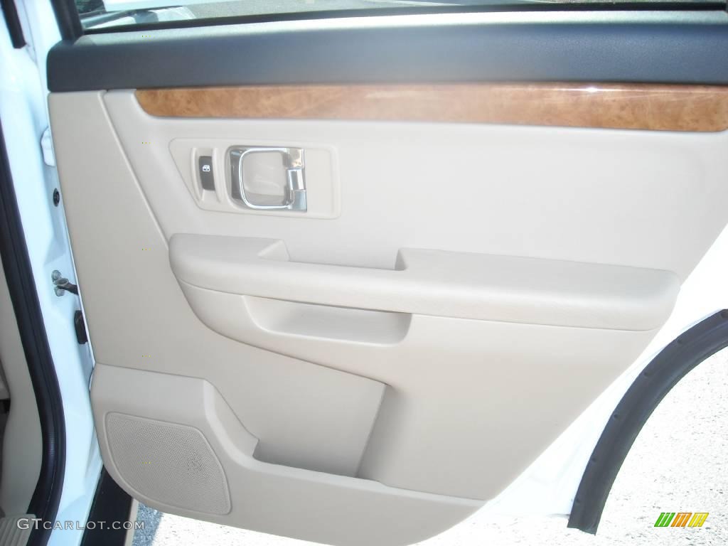 2008 XL7 Luxury AWD - Pearl White Tri Coat Metallic / Beige photo #14