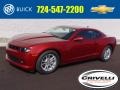 Red Rock Metallic 2015 Chevrolet Camaro LS Coupe