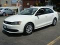 2011 Candy White Volkswagen Jetta S Sedan  photo #3