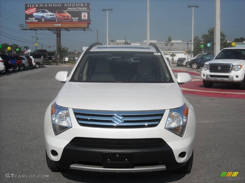 2008 XL7 Luxury AWD - Pearl White Tri Coat Metallic / Beige photo #31