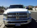 2013 Bright White Ram 2500 Laramie Crew Cab 4x4  photo #3