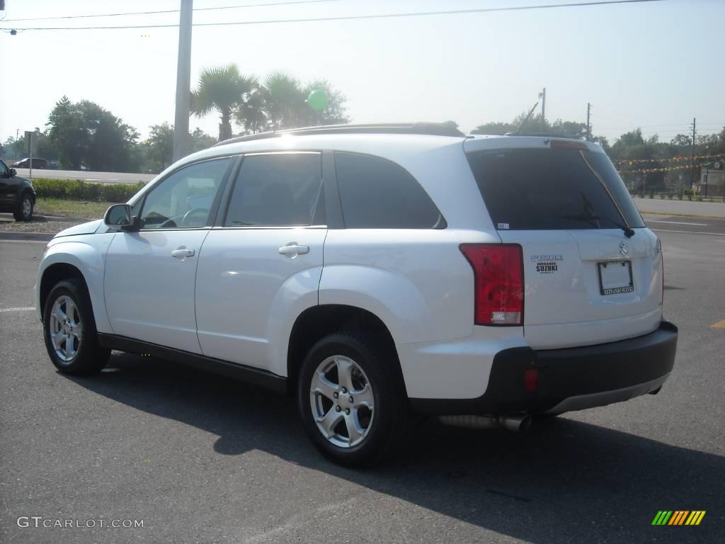 2008 XL7 Luxury AWD - Pearl White Tri Coat Metallic / Beige photo #34