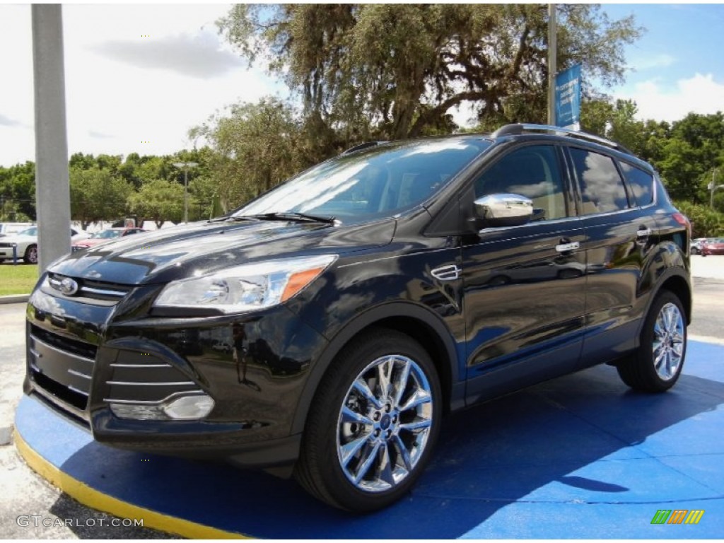 2014 Escape SE 2.0L EcoBoost - Tuxedo Black / Charcoal Black photo #1