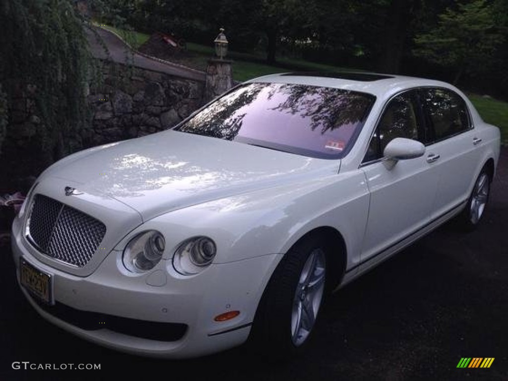 2006 Continental Flying Spur  - Glacier White / Ochre photo #1