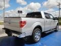 2014 Ingot Silver Ford F150 Lariat SuperCrew  photo #3