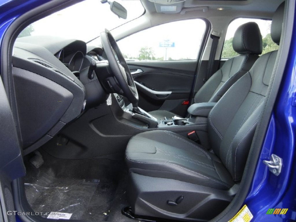 2014 Focus SE Sedan - Performance Blue / Charcoal Black photo #6