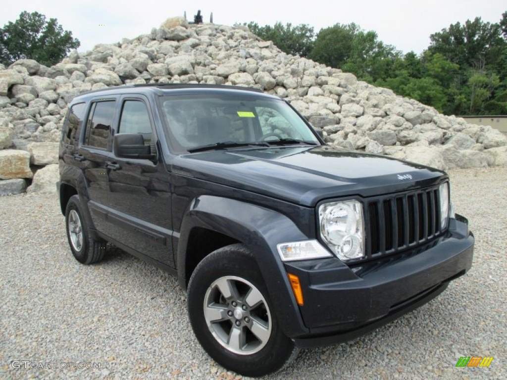 Modern Blue Pearl 2008 Jeep Liberty Sport 4x4 Exterior Photo #96048295
