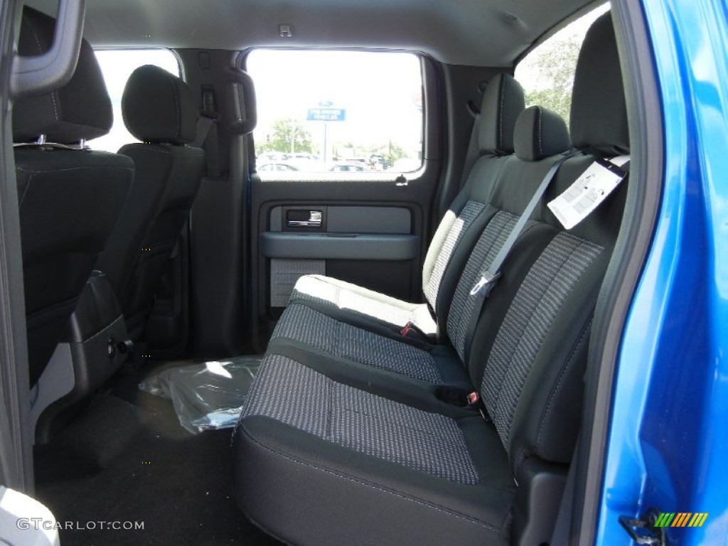 2014 Ford F150 STX SuperCrew 4x4 Rear Seat Photo #96048552