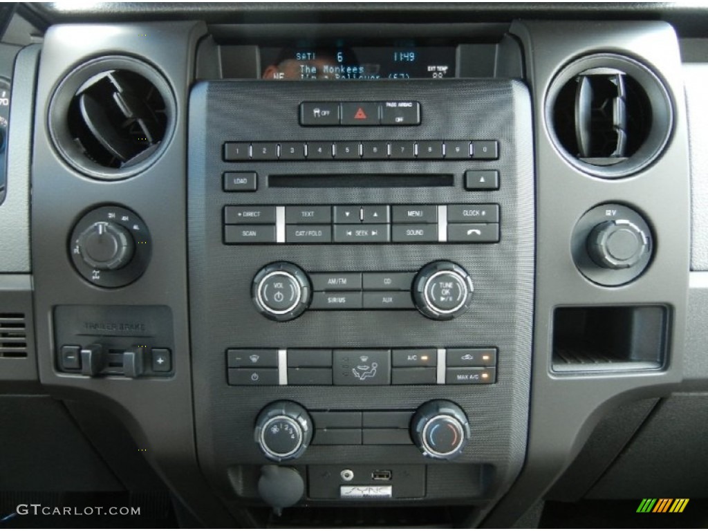 2014 Ford F150 STX SuperCrew 4x4 Controls Photo #96048621