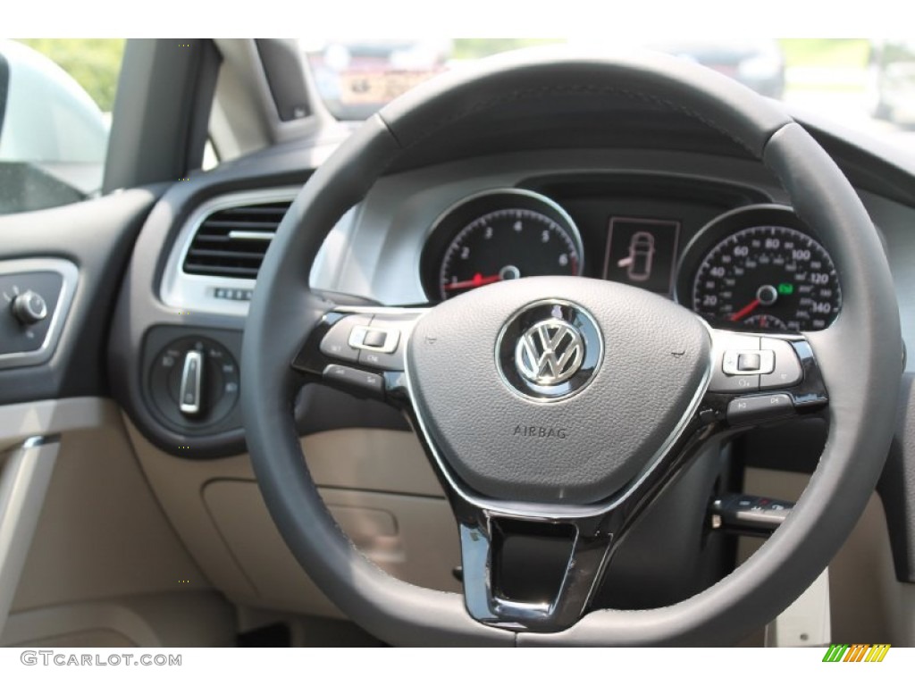2015 Volkswagen Golf 4 Door 1.8T SE Steering Wheel Photos