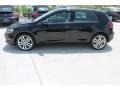 Black 2015 Volkswagen Golf 4 Door 1.8T SEL Exterior