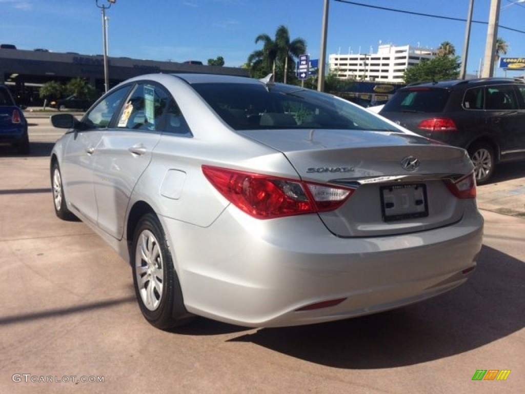 2011 Sonata GLS - Radiant Silver / Gray photo #3