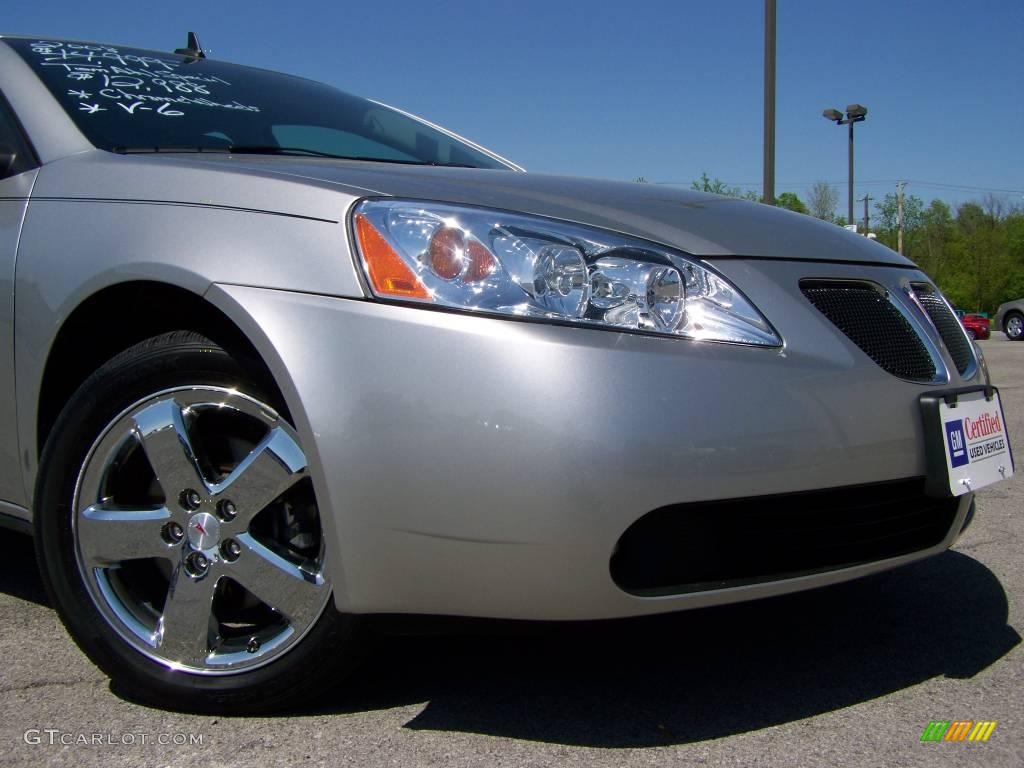 2008 G6 GT Sedan - Liquid Silver Metallic / Ebony Black photo #2