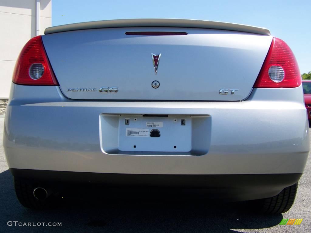 2008 G6 GT Sedan - Liquid Silver Metallic / Ebony Black photo #6