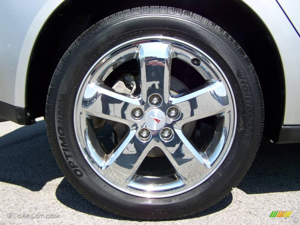 2008 G6 GT Sedan - Liquid Silver Metallic / Ebony Black photo #8