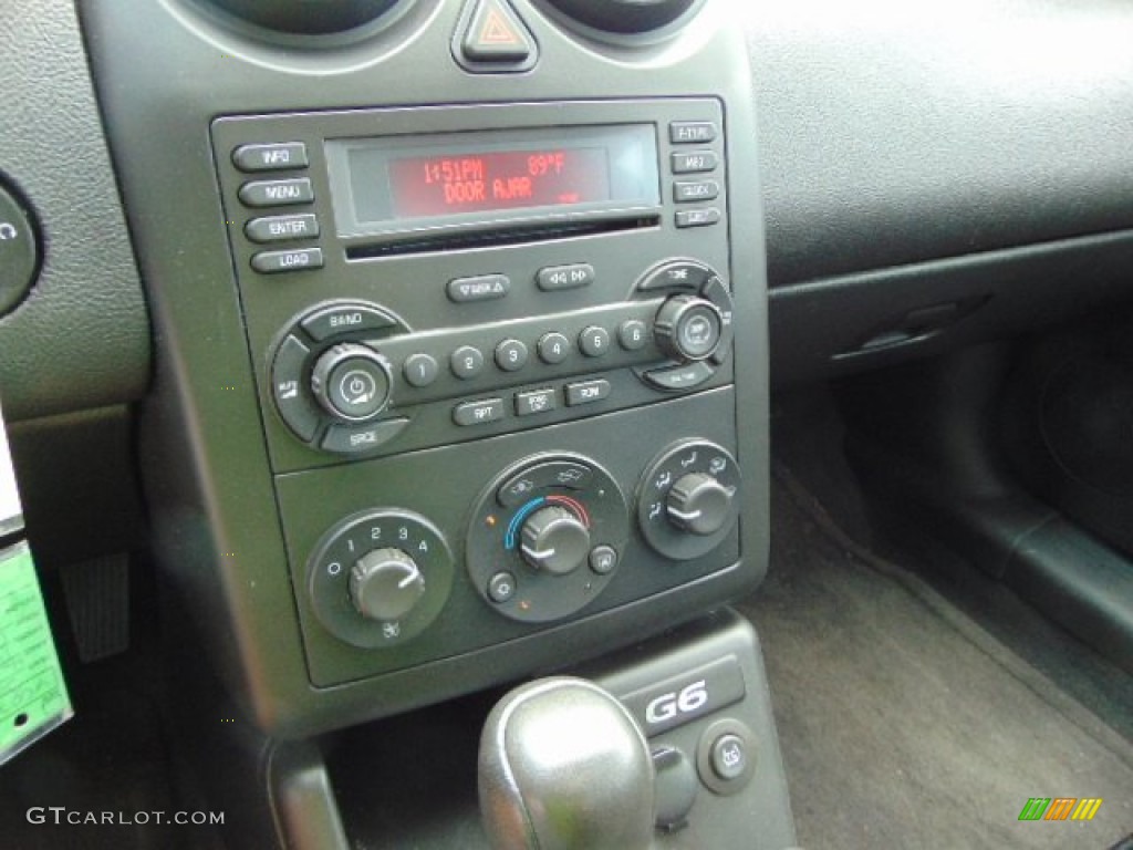 2005 G6 GT Sedan - Stealth Gray Metallic / Ebony photo #16