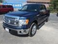 2014 Blue Jeans Ford F150 XLT SuperCab  photo #1