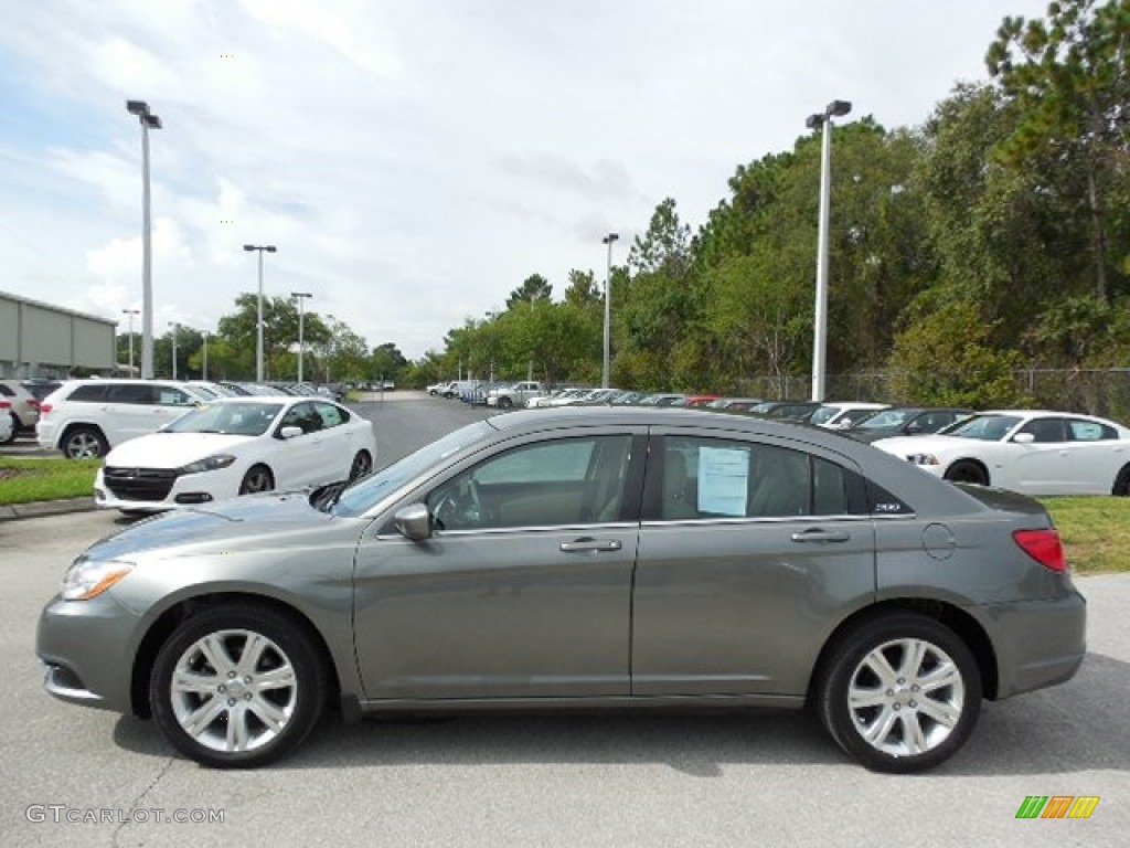 2012 200 Touring Sedan - Tungsten Metallic / Black/Light Frost photo #2