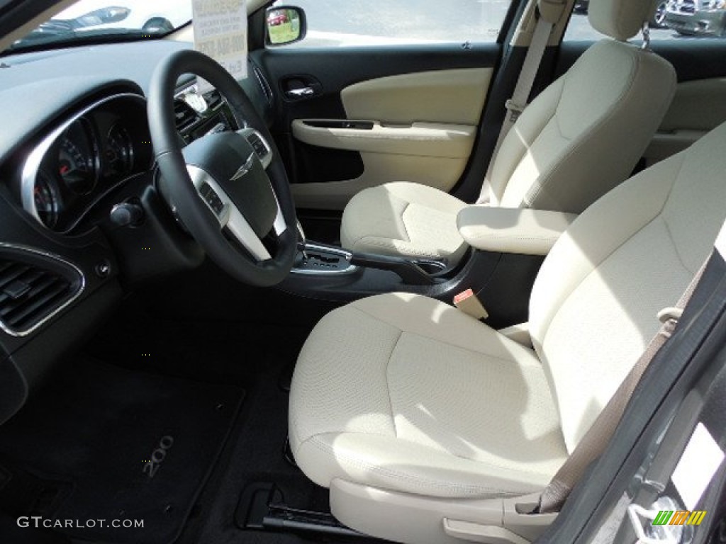 2012 200 Touring Sedan - Tungsten Metallic / Black/Light Frost photo #4