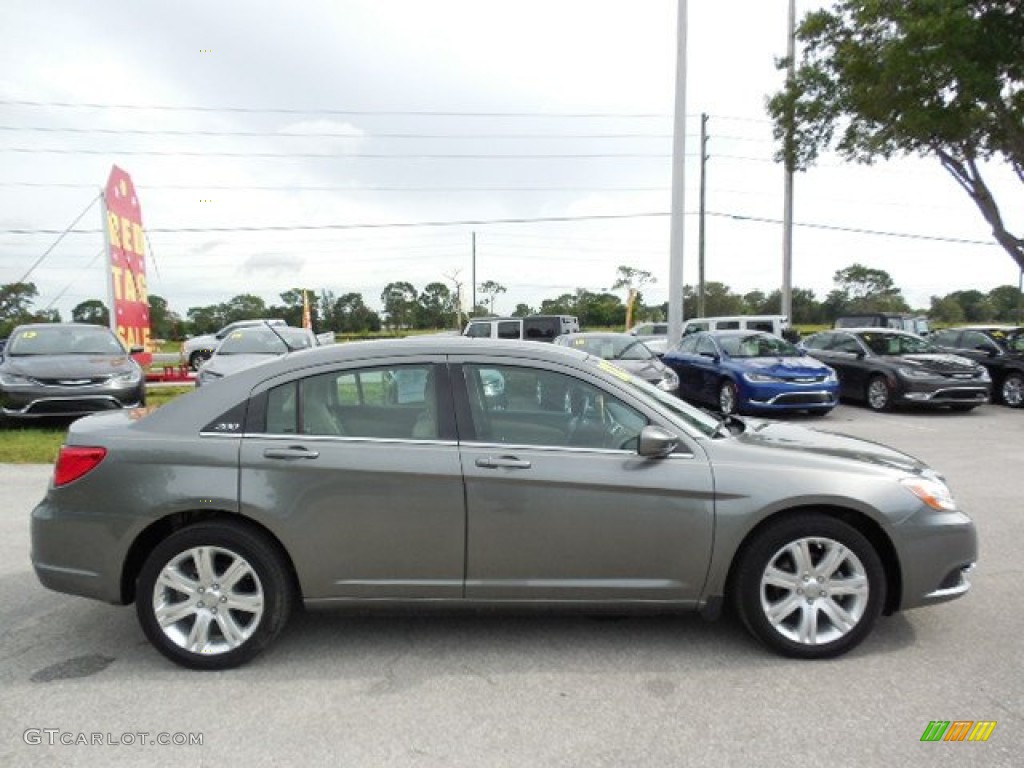 2012 200 Touring Sedan - Tungsten Metallic / Black/Light Frost photo #9