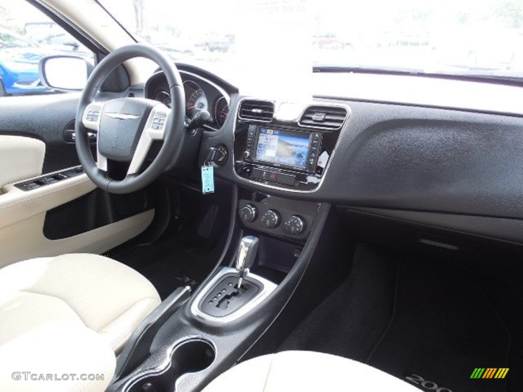 2012 200 Touring Sedan - Tungsten Metallic / Black/Light Frost photo #11