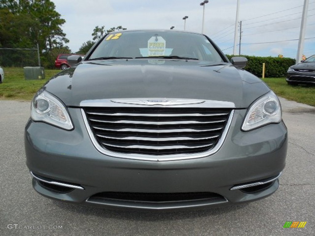 2012 200 Touring Sedan - Tungsten Metallic / Black/Light Frost photo #13
