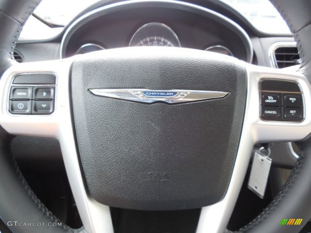 2012 200 Touring Sedan - Tungsten Metallic / Black/Light Frost photo #21