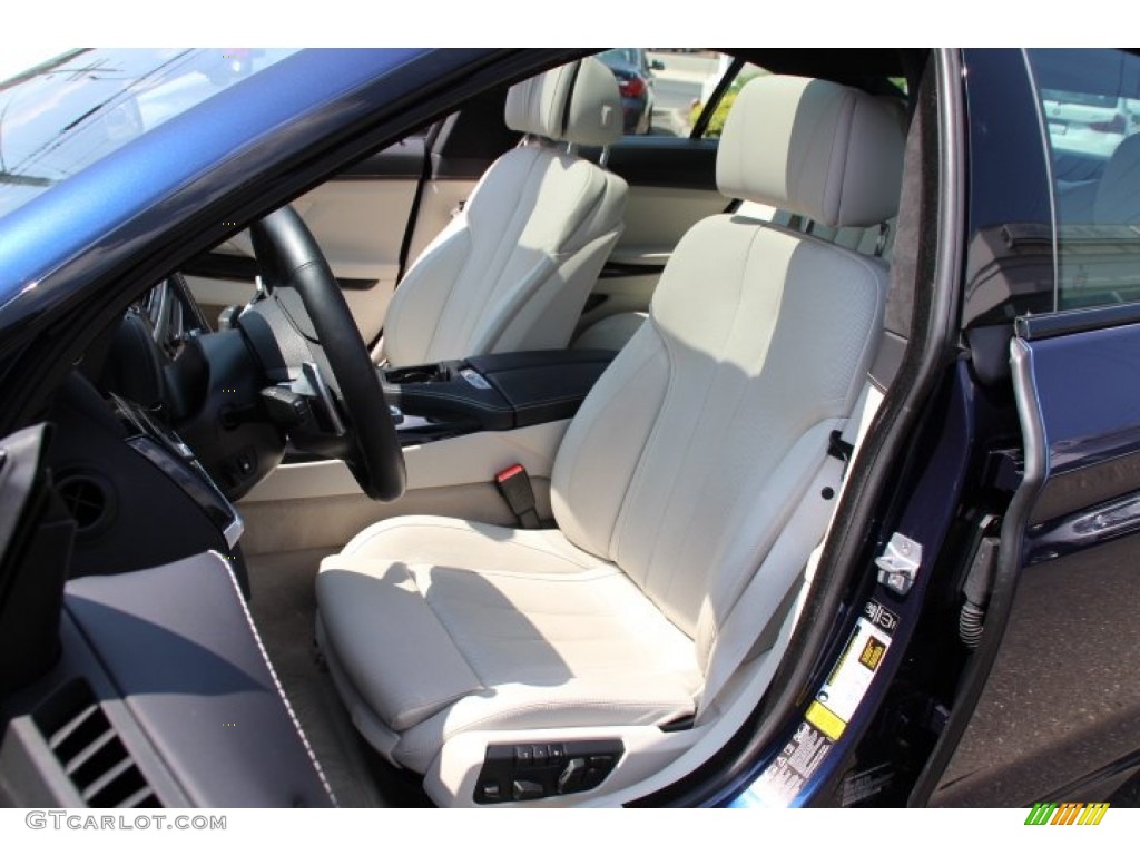 Ivory White Interior 2014 BMW 6 Series 650i xDrive Gran Coupe Photo #96059064