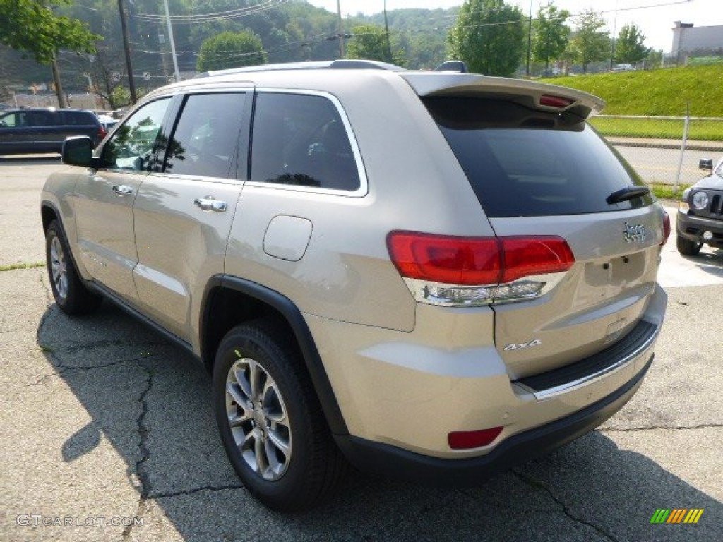 2015 Grand Cherokee Limited 4x4 - Cashmere Pearl / Black/Light Frost Beige photo #3
