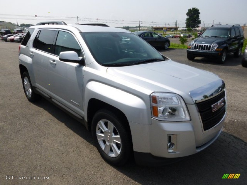 2011 Terrain SLE AWD - Quicksilver Metallic / Jet Black photo #4