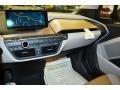 Giga Cassia Natural Leather/Carum Spice Grey Wool Cloth Dashboard Photo for 2014 BMW i3 #96060831