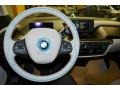 Mega Carum Spice Grey Sensatec/Carum Spice Grey Cloth Steering Wheel Photo for 2014 BMW i3 #96061308